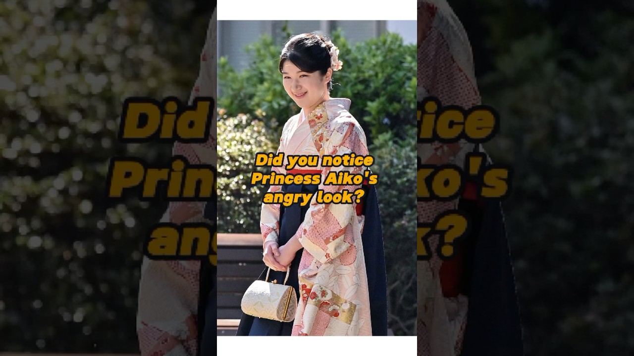 愛子さまの怒った表情に気づきましたか？いとこにすべてを奪われたんです！
