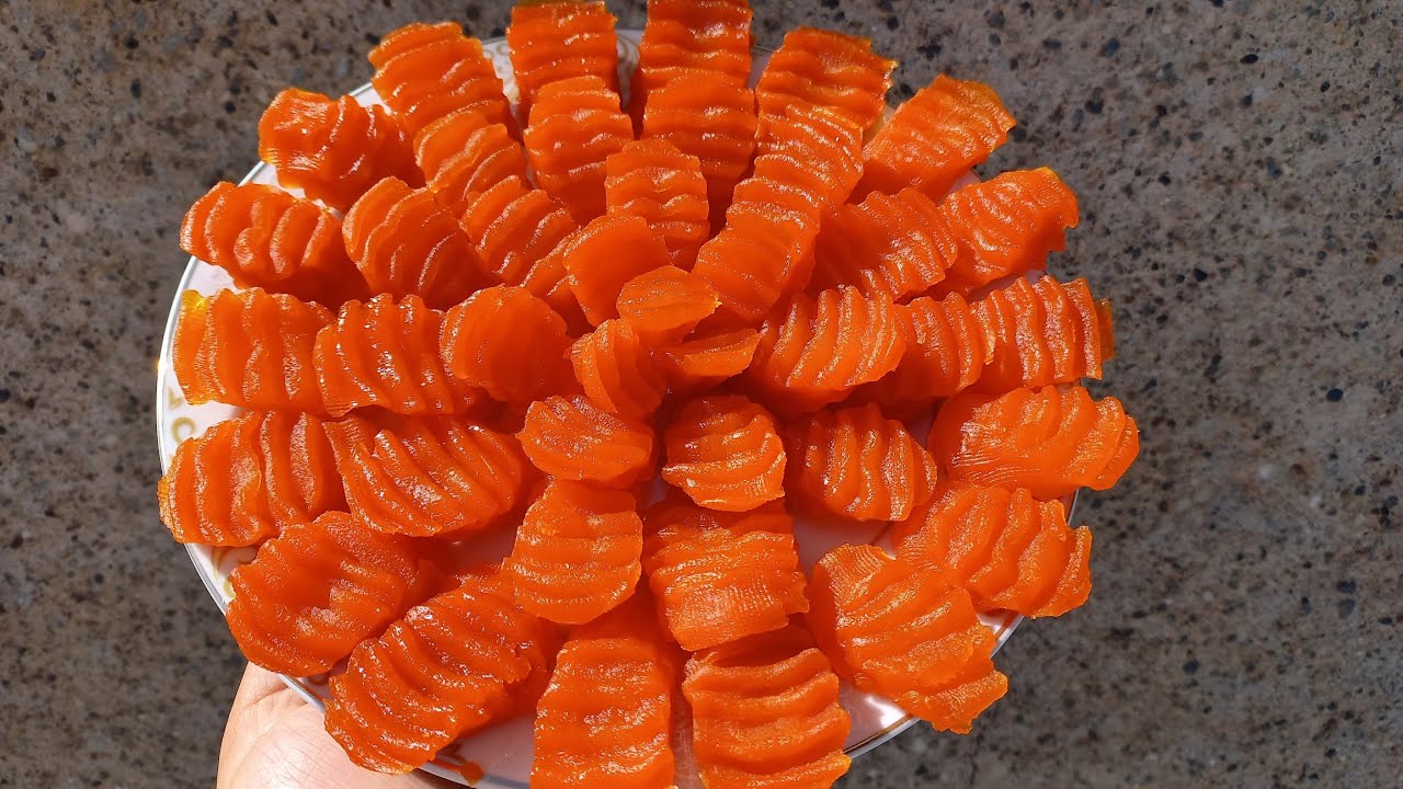 🥕🥕🥕Յուրահատուկ, հետաքրքիր գազարի չիր , անպայման պատրաստեք,շատ համեղ է / Интересный цукат из марковкы