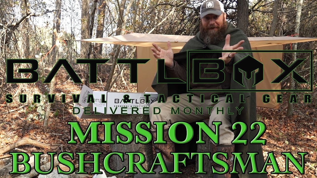 BATTLBOX MISSION 22 BREAKDOWN The Bushcraftsman