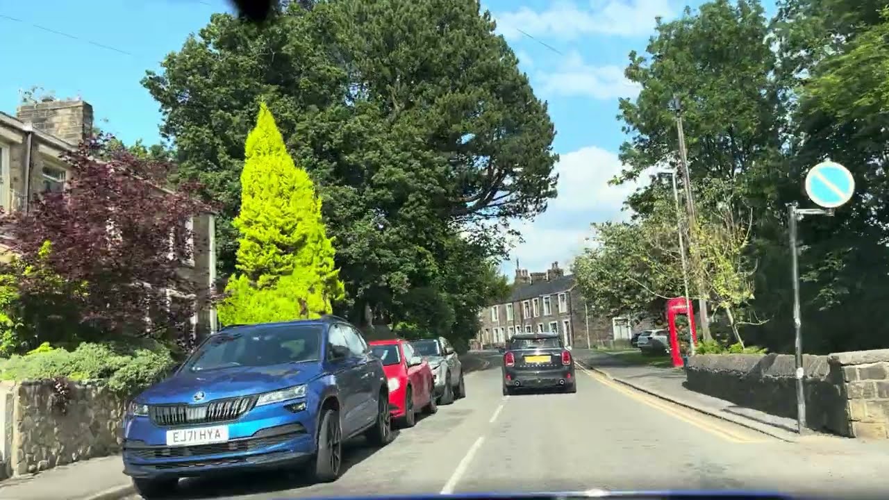 Afternoon drive around Padiham, UK