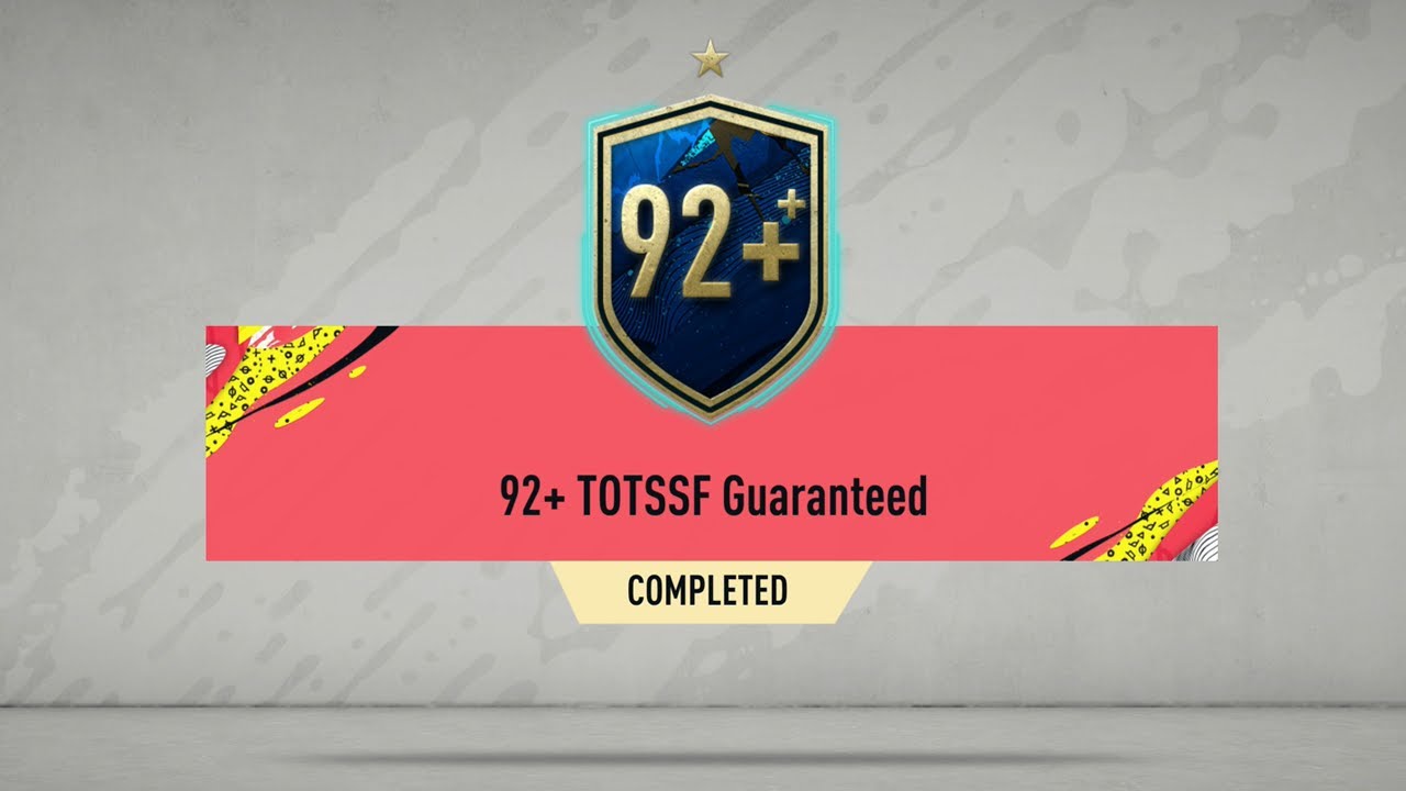 OPENING 92+ TOTS GUARANTEED SBC PACK! FIFA 20 ULTIMATE TEAM