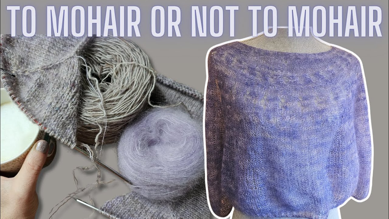 No one is forcing you to use mohair... but here's why a lot of people do!