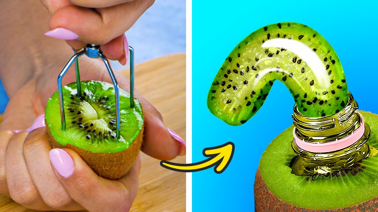 How to Peel And Slice Fruits And Vegetables