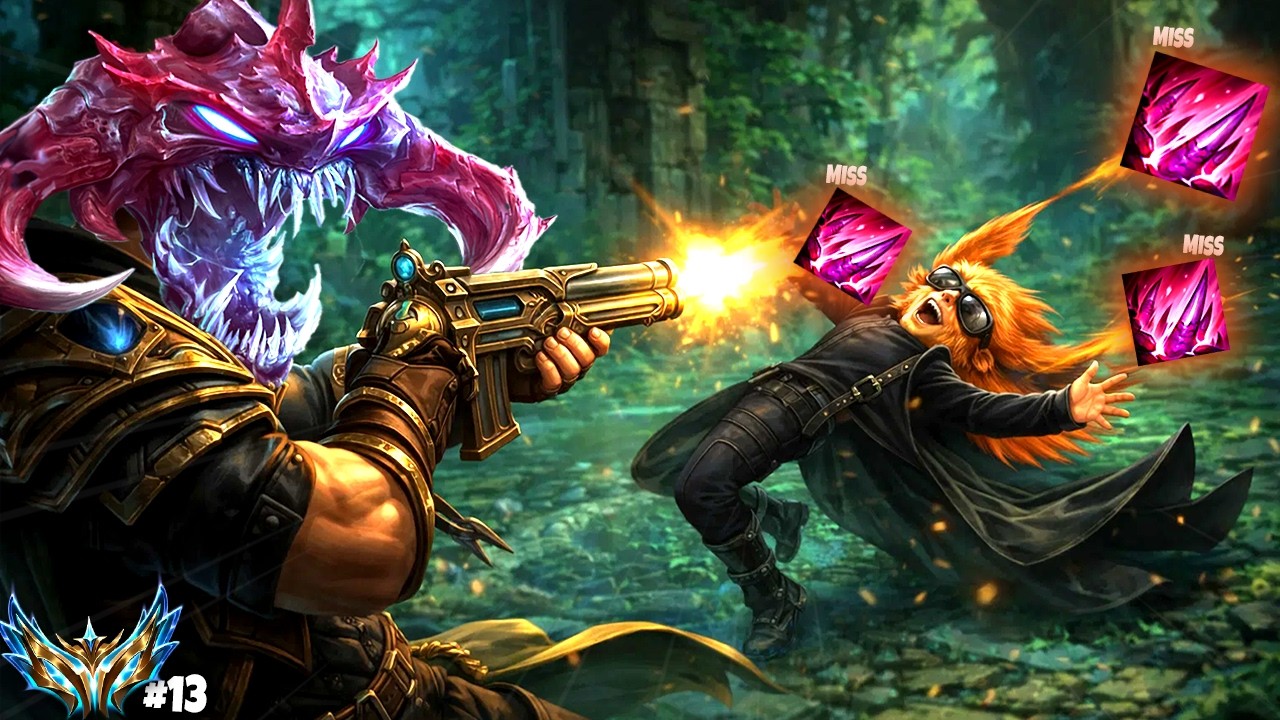 This Gnar Top DODGED EVERY SINGLE ONE OF MY SKILLSHOTS 💀💀 Road to Challenger #13 | s16 Gameplay