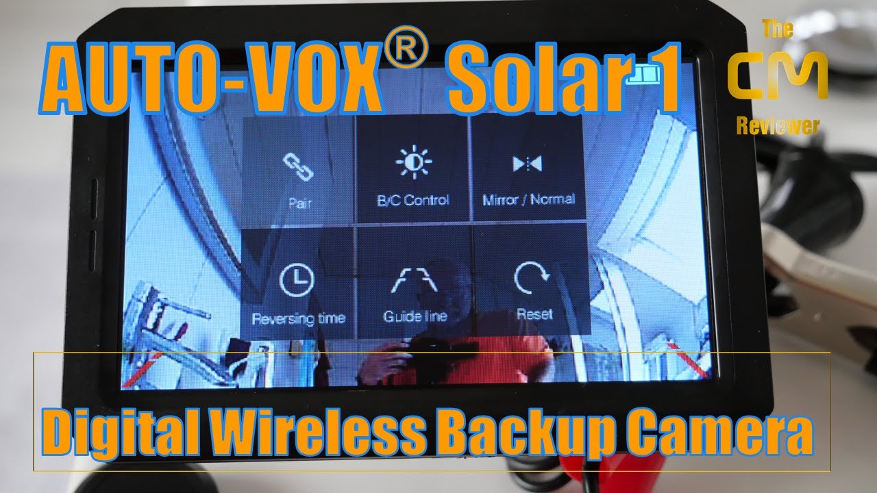 Auto-Vox Solar 1 Test: Digital Wireless Backup Camera - WiFi Rückfahrkamera - (Deutsch, engl. hints)