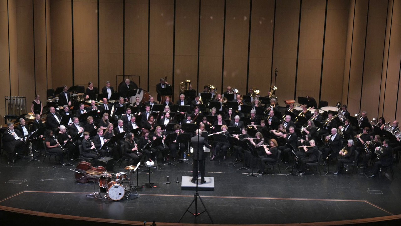 Austin Symphonic Band Performing A Jubilant Overture by Alfred Reed