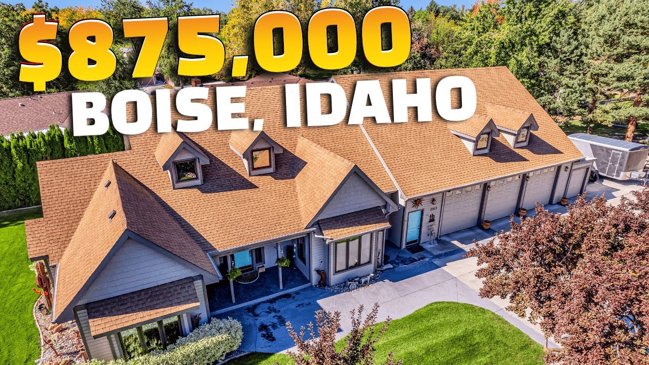 Unbelievable 4 Car Garage Home on 1/3 acre in Central Boise Idaho
