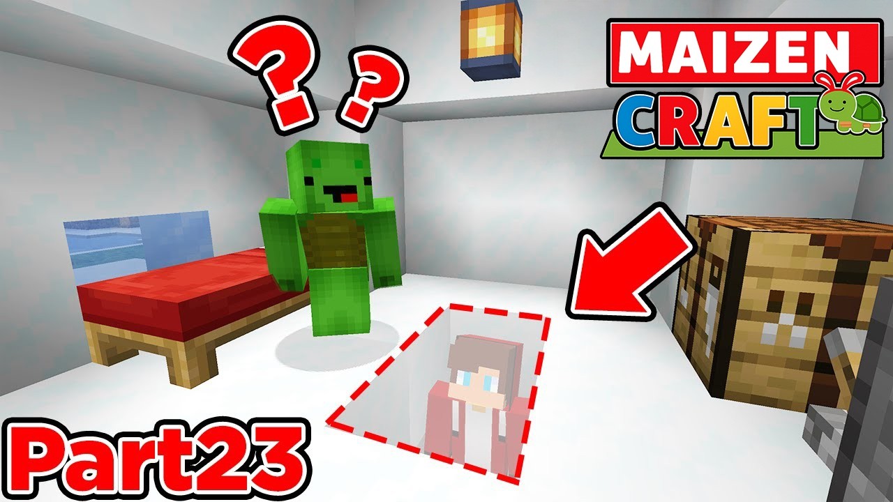 This Secret Hidden Door Was TOO Funny lol【MINECRAFT PART 23】