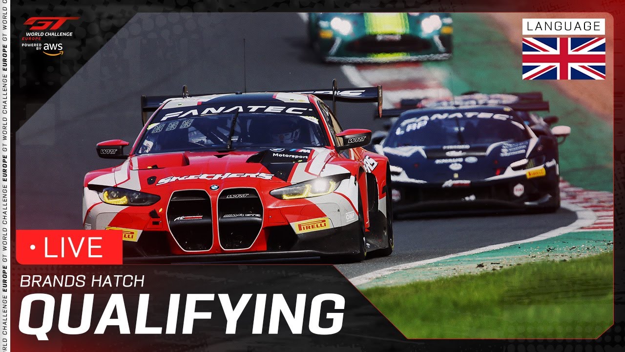 LIVE | Qualifying | Brands Hatch | GT World Challenge Europe powered by AWS 2025