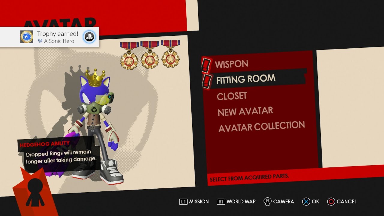 Sonic Forces - Reverse Block 1 - PS4