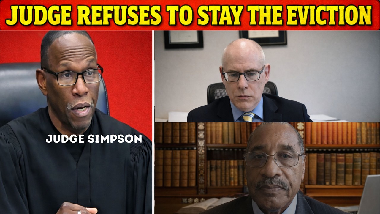 I Follow the Law ,Emotional Courtroom Clash Over Rent