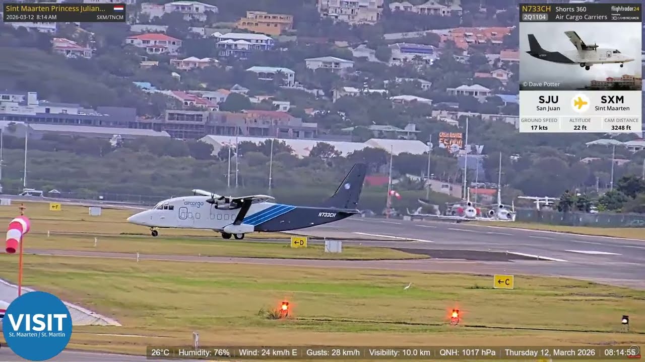 LIVE SXM Airport March 12 ✈️ -  Maho Beach Sint Maarten