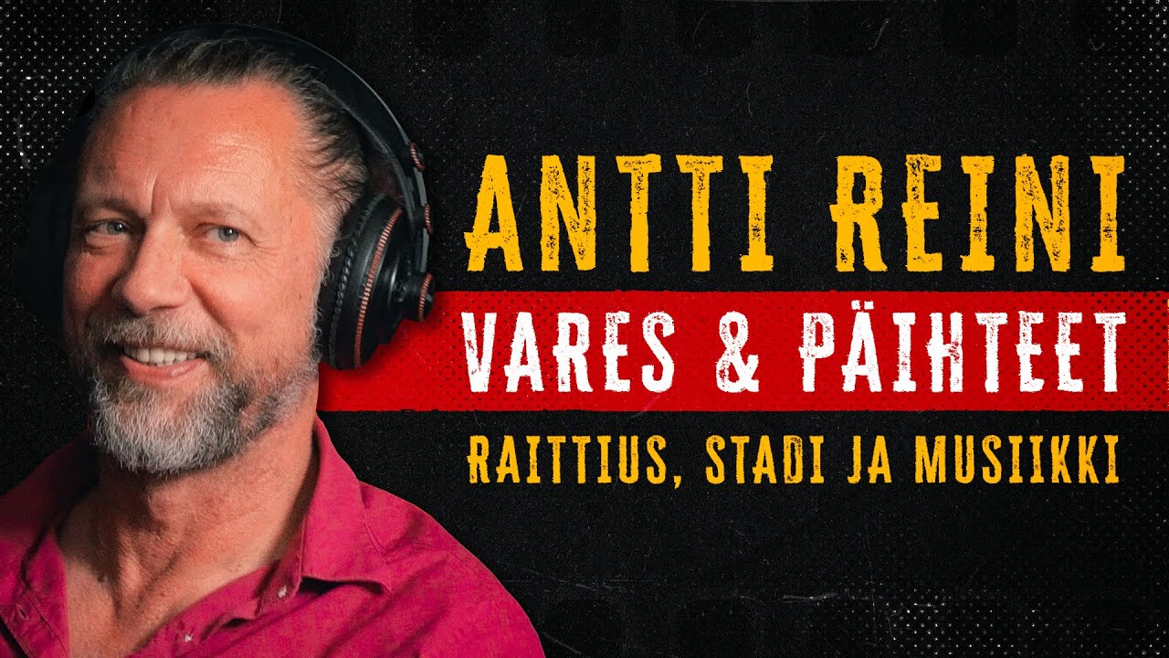 ANTTI REINI: Vares, P&auml;ihteet, Raittius, Stadi ja Musiikki.