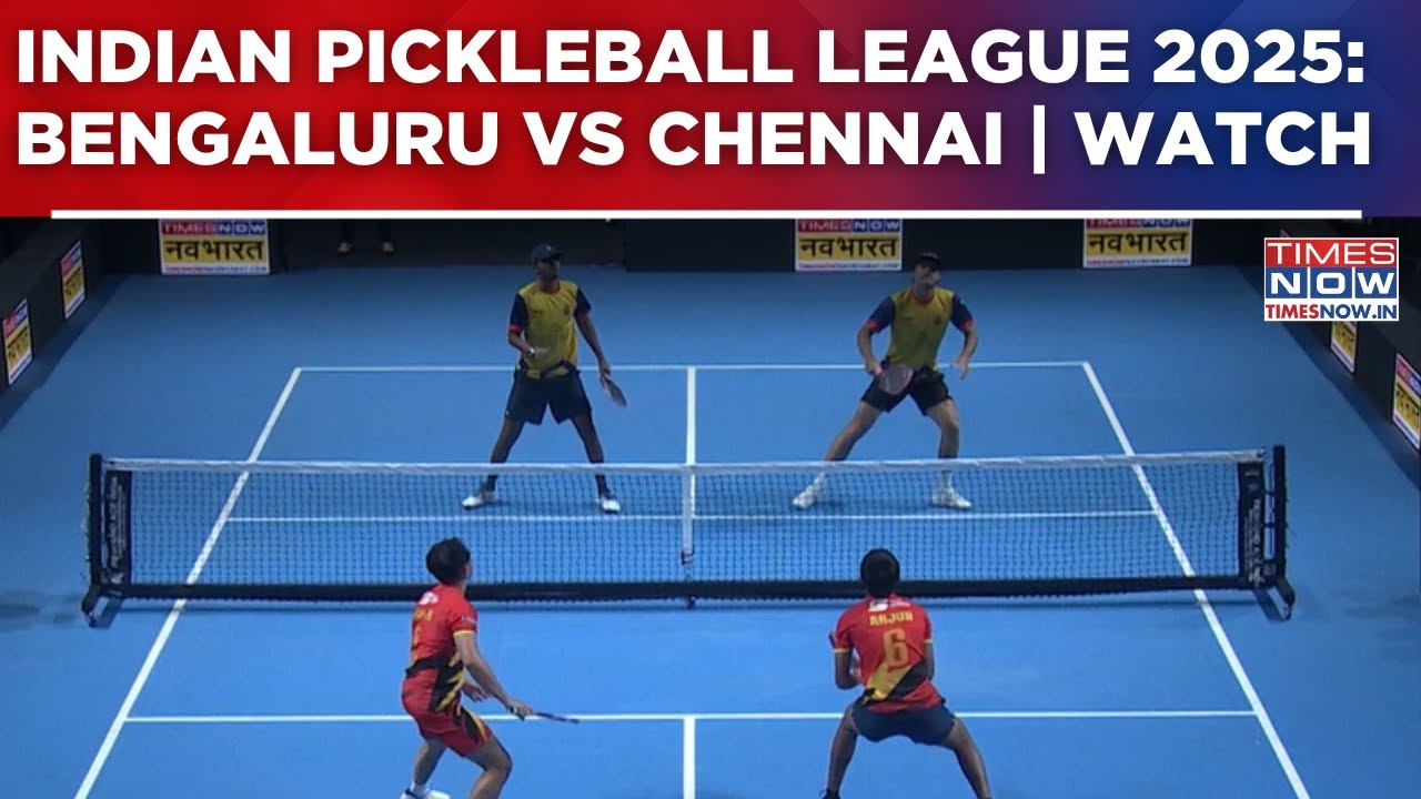 Indian Pickleball League 2025 Day 4: WATCH Exciting Match Between Bengaluru & Chennai