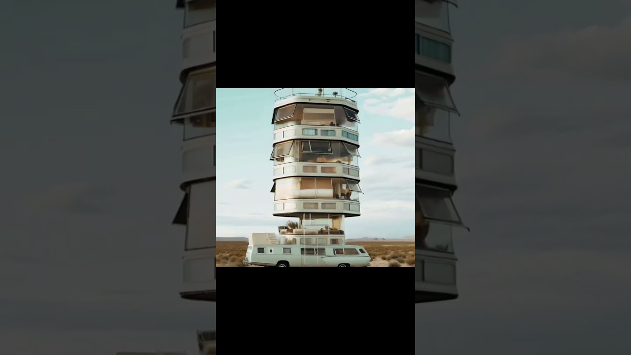 Особняк на колесах. Mansion on wheels.