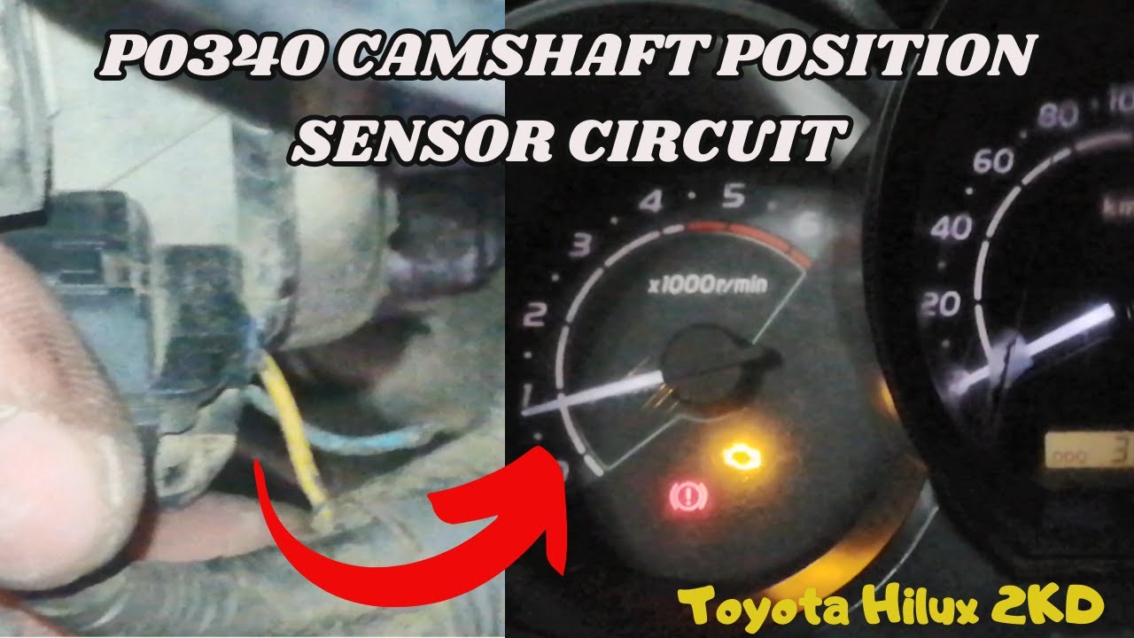 ARRANQUE MUY LARGO, NO PRENDE-CODIGO P0340 SENSOR CMP-TOYOTA HILUX 2KD-DIESEL