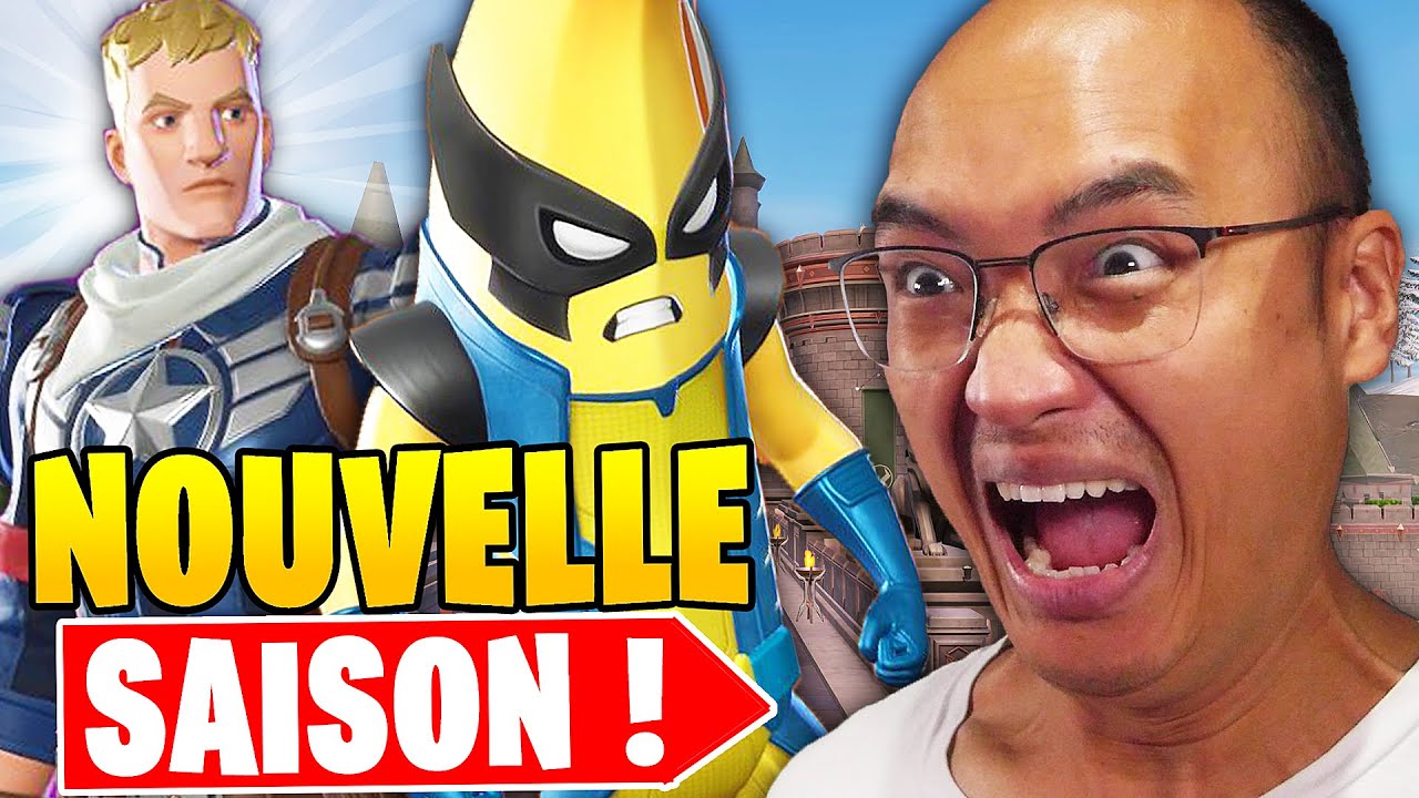 LA NOUVELLE SAISON 4 DE MARVEL SUR FORTNITE EST ARRIVÉE !