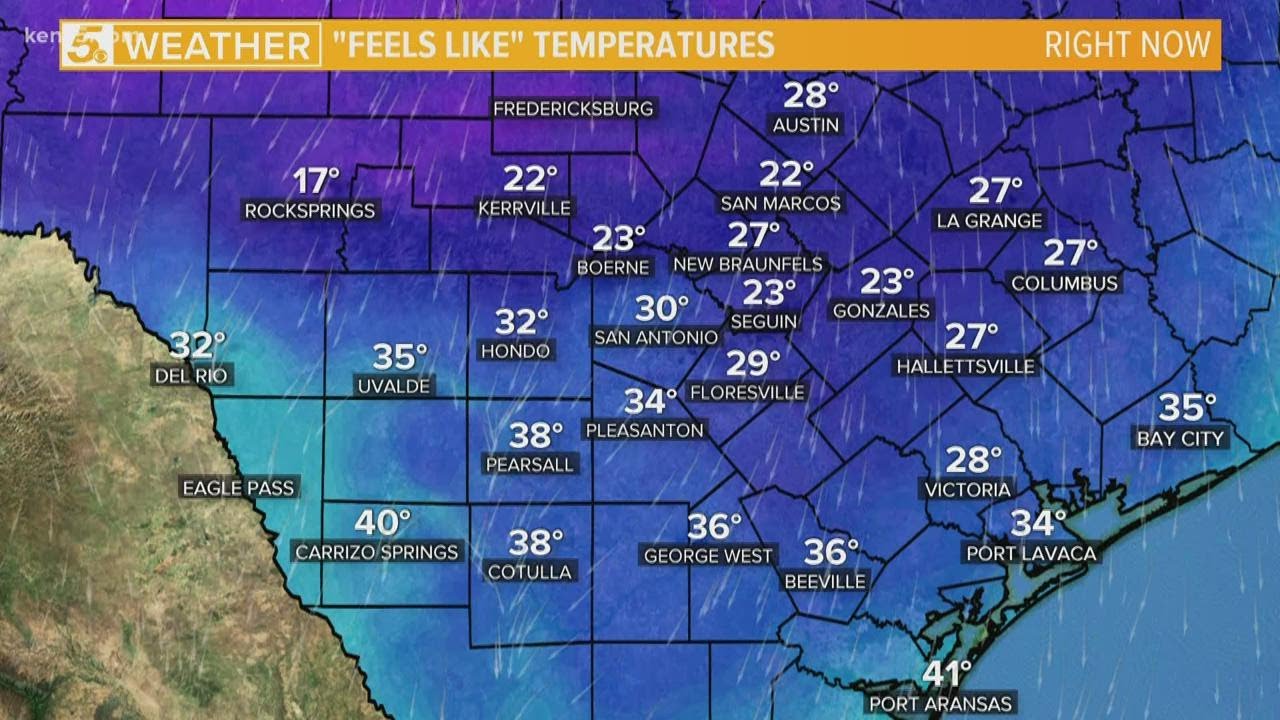 Winter Weather Advisory in place for portions of the Hill Country