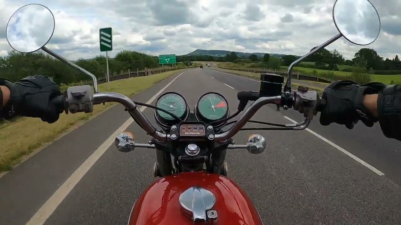 1975 Honda CB750 Four Walkaround & Test Ride