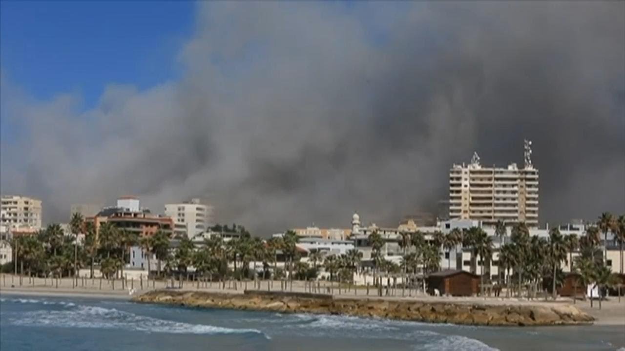 New wave of Israeli airstrikes hits Tyre city in South Lebanon
