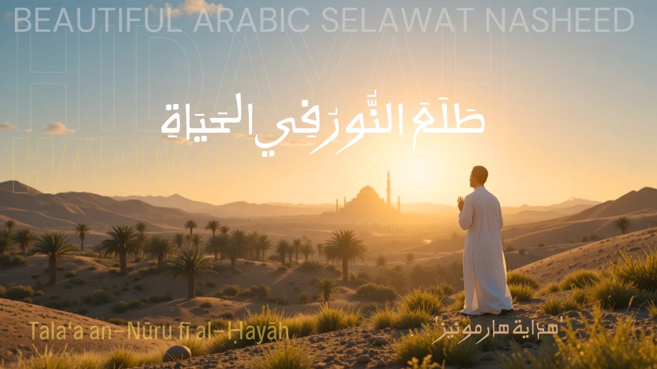 Tala‘a an-Nūru fī al-Ḥayāh 🕌 طَلَعَ النُّورُ فِي الحَيَاةِ | Beautiful Arabic Selawat Nasheed