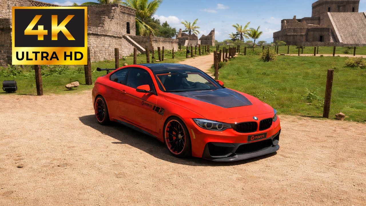 BMW M4 Gts Tuned| Forza Horizon 5 | Steering Wheel 