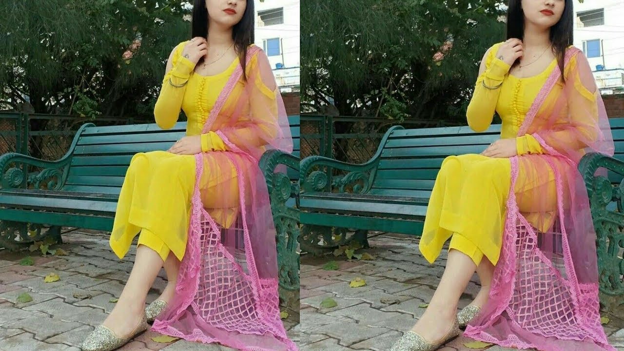 Punjabi contrast suits/Top 20 colour combination for punjabi suits