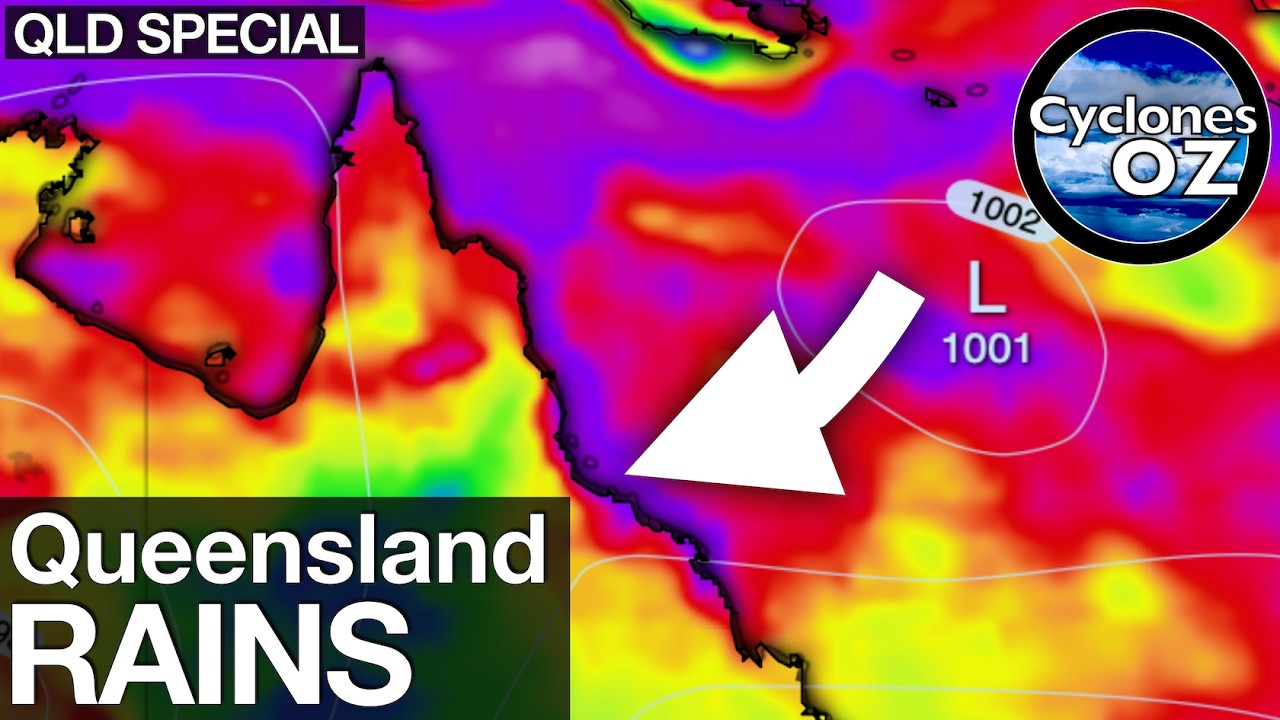 Queensland: Large Coral Sea Tropical Low Forecast Next Week