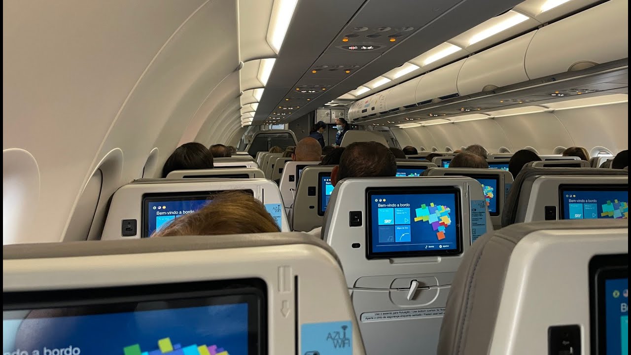 Decolagem de Campinas - Viracopos (VCP/SBKP) no Airbus A320neo da Azul - PR-YRE