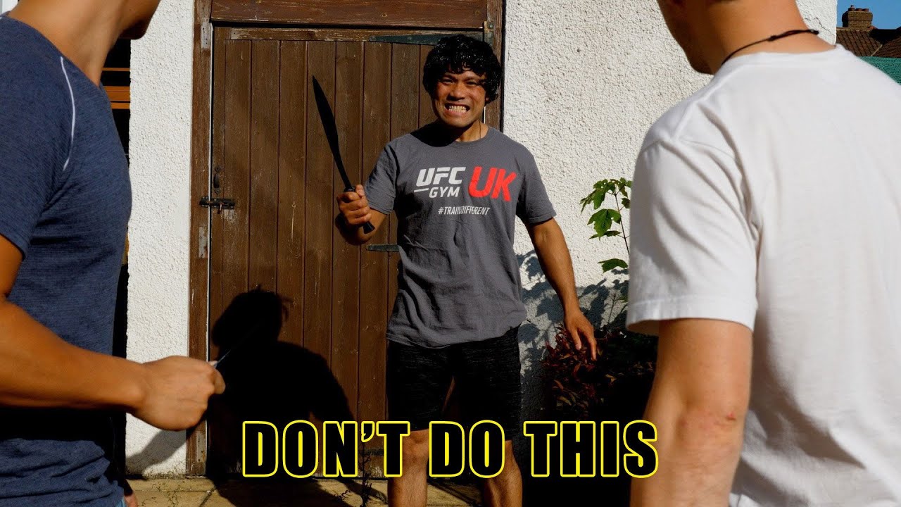 How to defend guy got knife