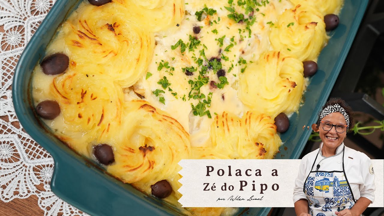 BACALHAU A ZÉ DO PIPO SEM BACALHAU? TEM COMO? POLACA DO ALASCA! - Wilza Leonel