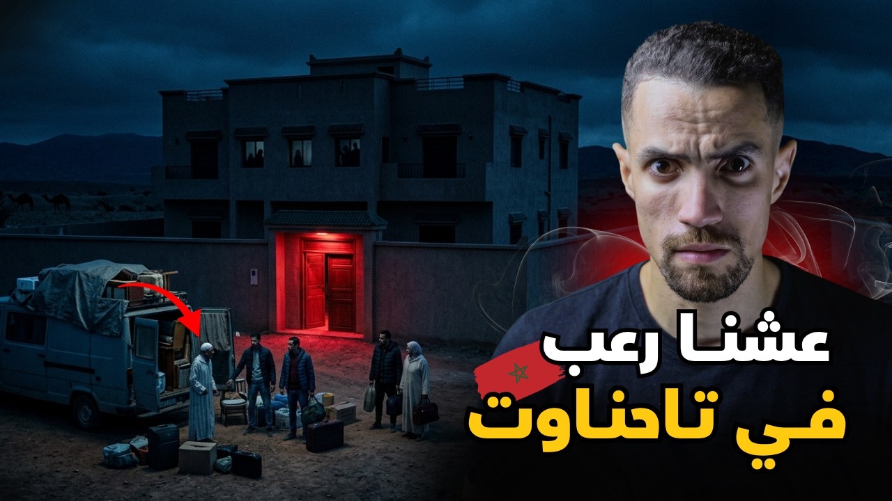 قصة رعب بالدارجة 😨 شرينا دار مسكونة بالجن اليهودي في تحناوت