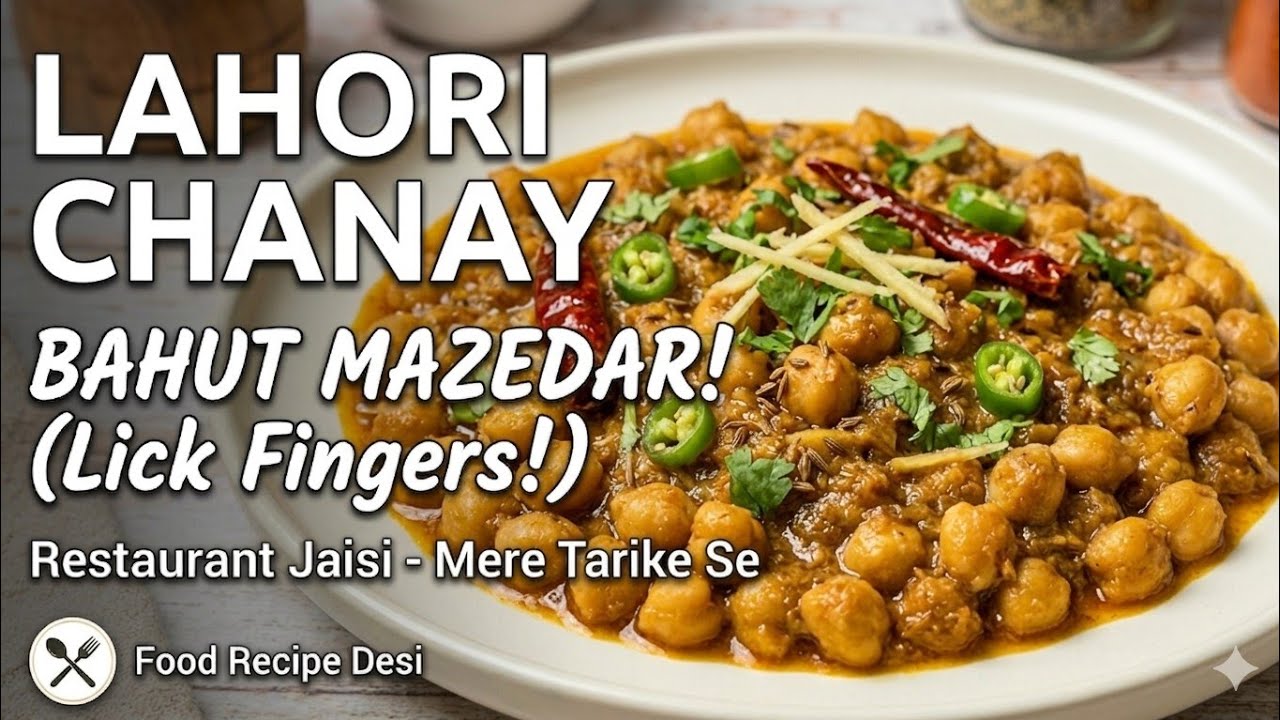 Lahori Chanay Recipe | Rmazan Special Recipe