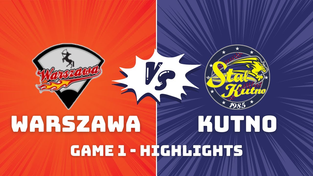 Centaury Warszawa - Ekobud Stal BIS Kutno - Finał Ekstraligi - Mecz 1 - FULL GAME HIGHLIGHTS