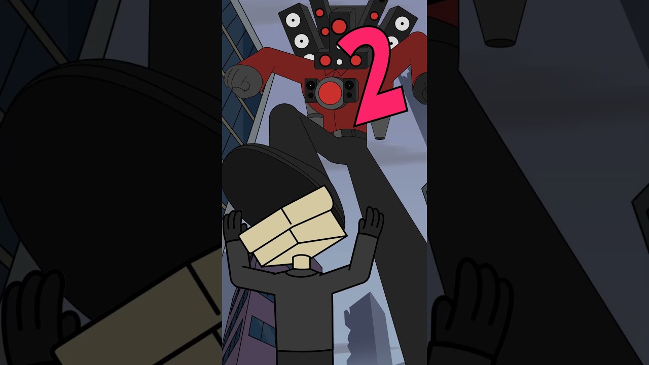 👍 Like to Save TITAN SPEAKERMAN! 🔊 (Cartoon Animation)