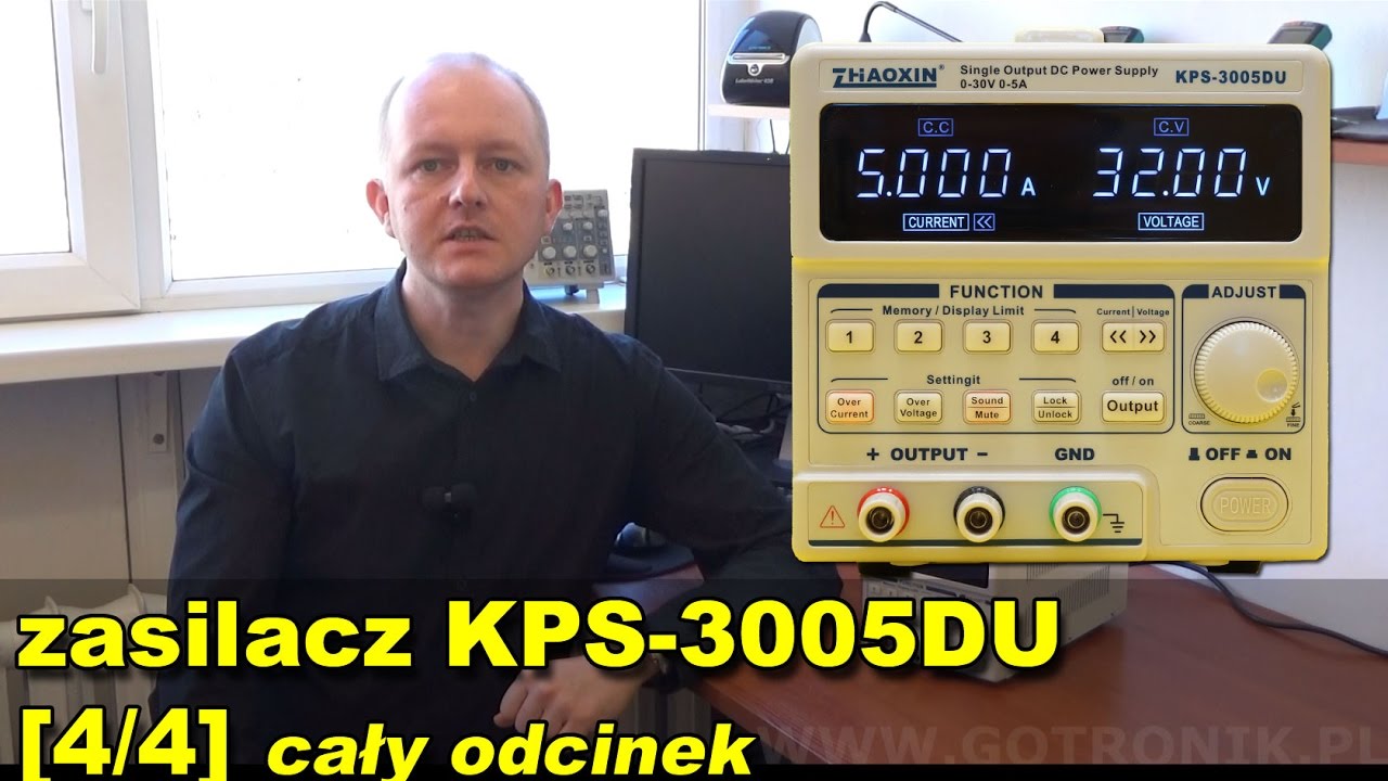 KPS-3005DU zasilacz laboratoryjny [4/4] całość