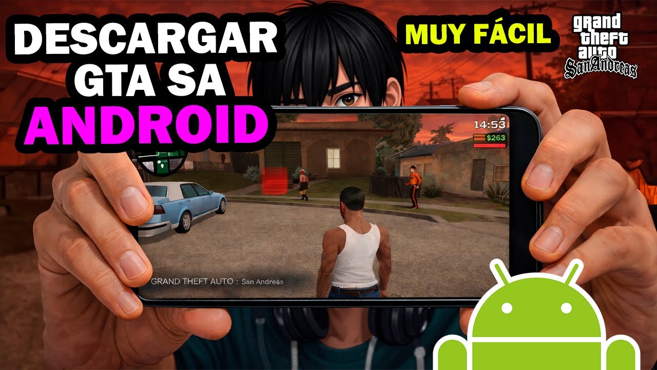 ✅ Cómo DESCARGAR GTA San Andreas en Android MUY FÁCIL en 2026