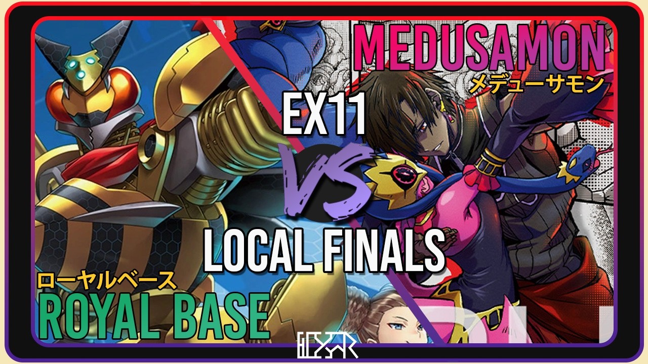 Комментарий к матчу Royal Base против Medusamon [Digimon TCG EX11 Local Match]