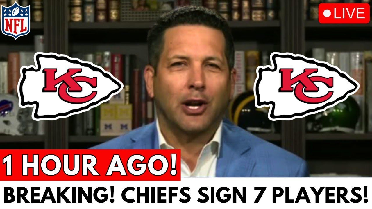 IT'S OFFICIAL! CHIEFS CONFIRM SIGNING OF 7 STAR PLAYERS! SEE WHO THEY ARE! KANSAS CITY CHIEFS NEWS!