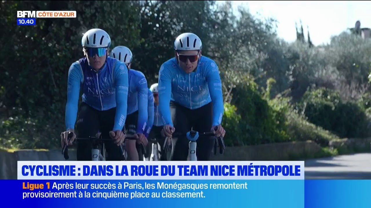Cyclisme : dans la roue du team Nice Métropole