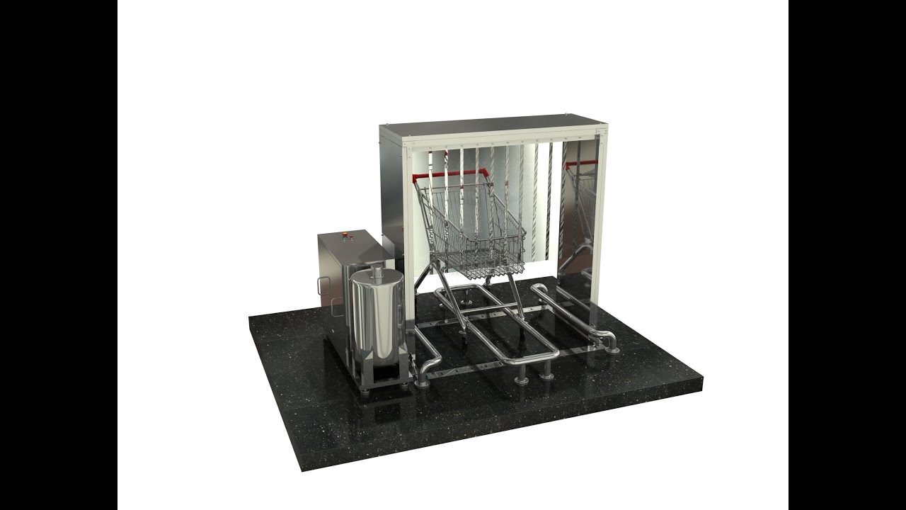 HABA SAFE trolley disinfection cabinet