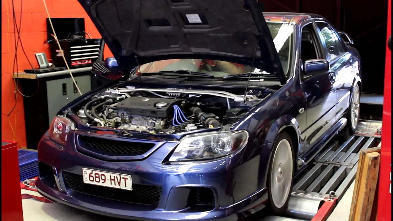Mazda Protege SP20 Dyno - AstinaGT