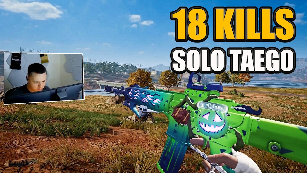 18 KILLS! SOLO MADNESS – ADOUZ1E DESTROYS TAEGO | PUBG
