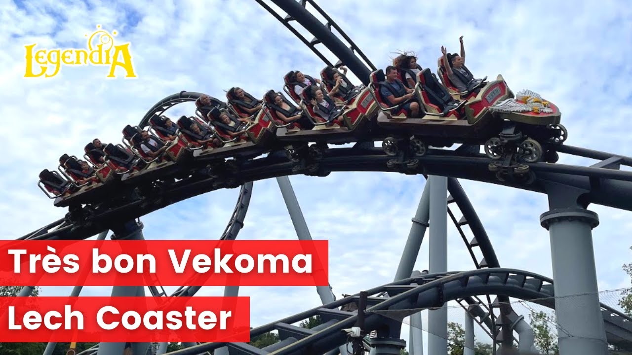 On découvre Legendia et son coaster nouvelle génération de Vekoma