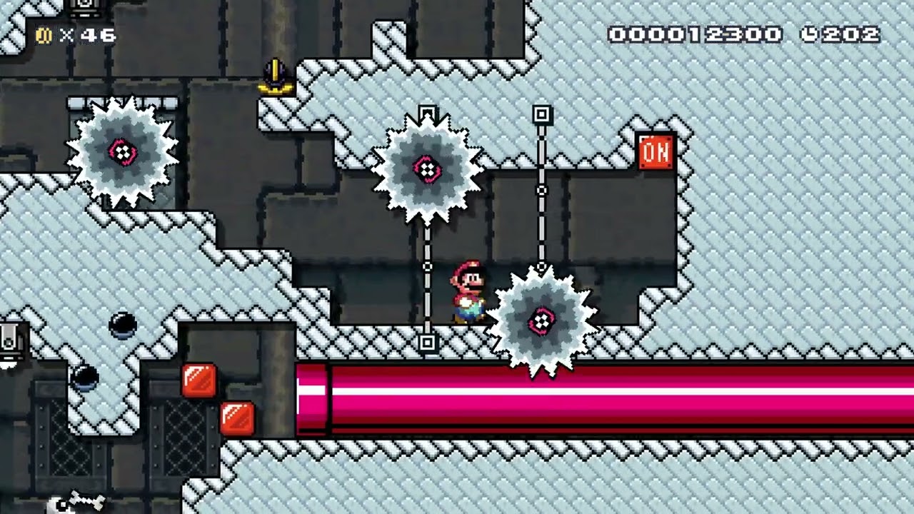 Bowser Jr's Firey Dungeon by SolarGuy 🍄Super Mario Maker 2 Switch 2 No Commentary #dsl