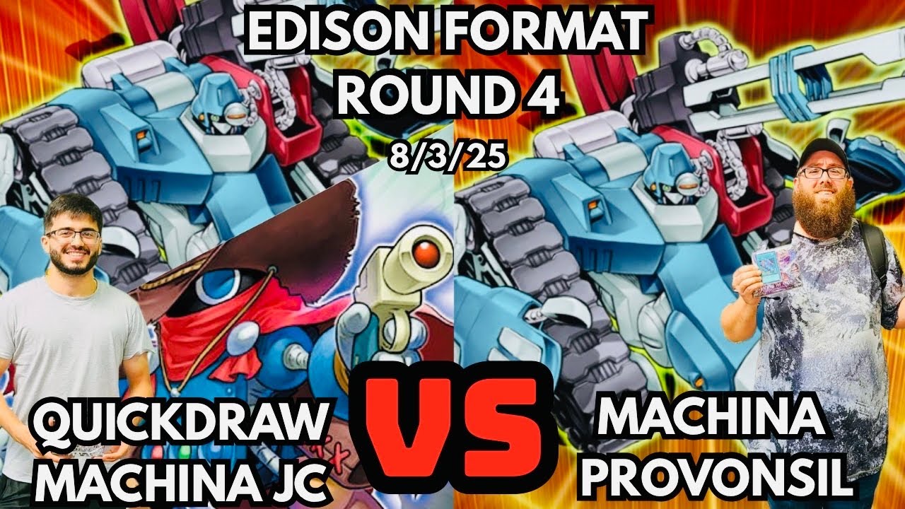 Edison Format Round 4: QuickDraw Vs Machina!