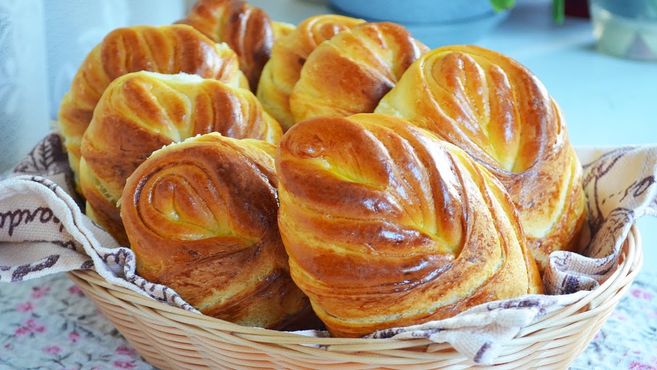 БУЛОЧКИ как ПУХ! 😍Красивая формовка сливочных булочек | Танюшина Кухня ! | BUNS like FLUFF!