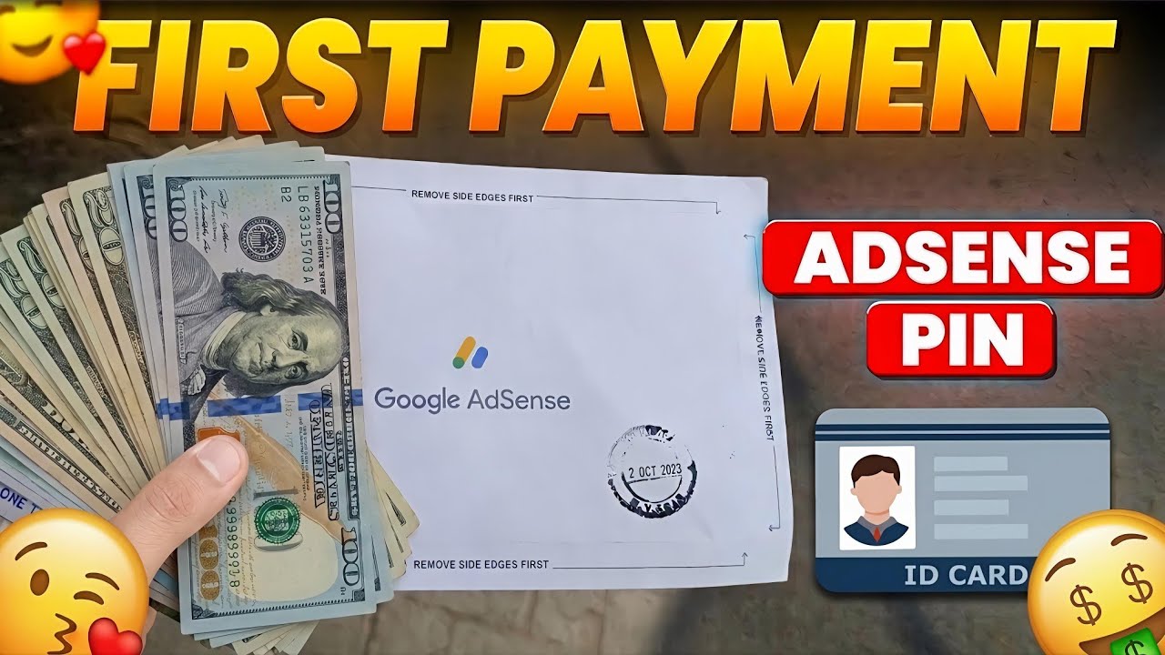 My First YouTube Payment Received | AdSense PIN Verification (Full Process)