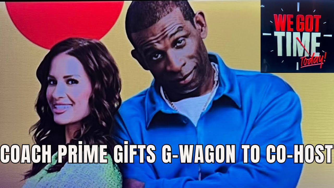 COACH PRIME GIFTS CO-HOST OF NEW TALK SHOW A G-WAGON FOR HER BIRTHDAY