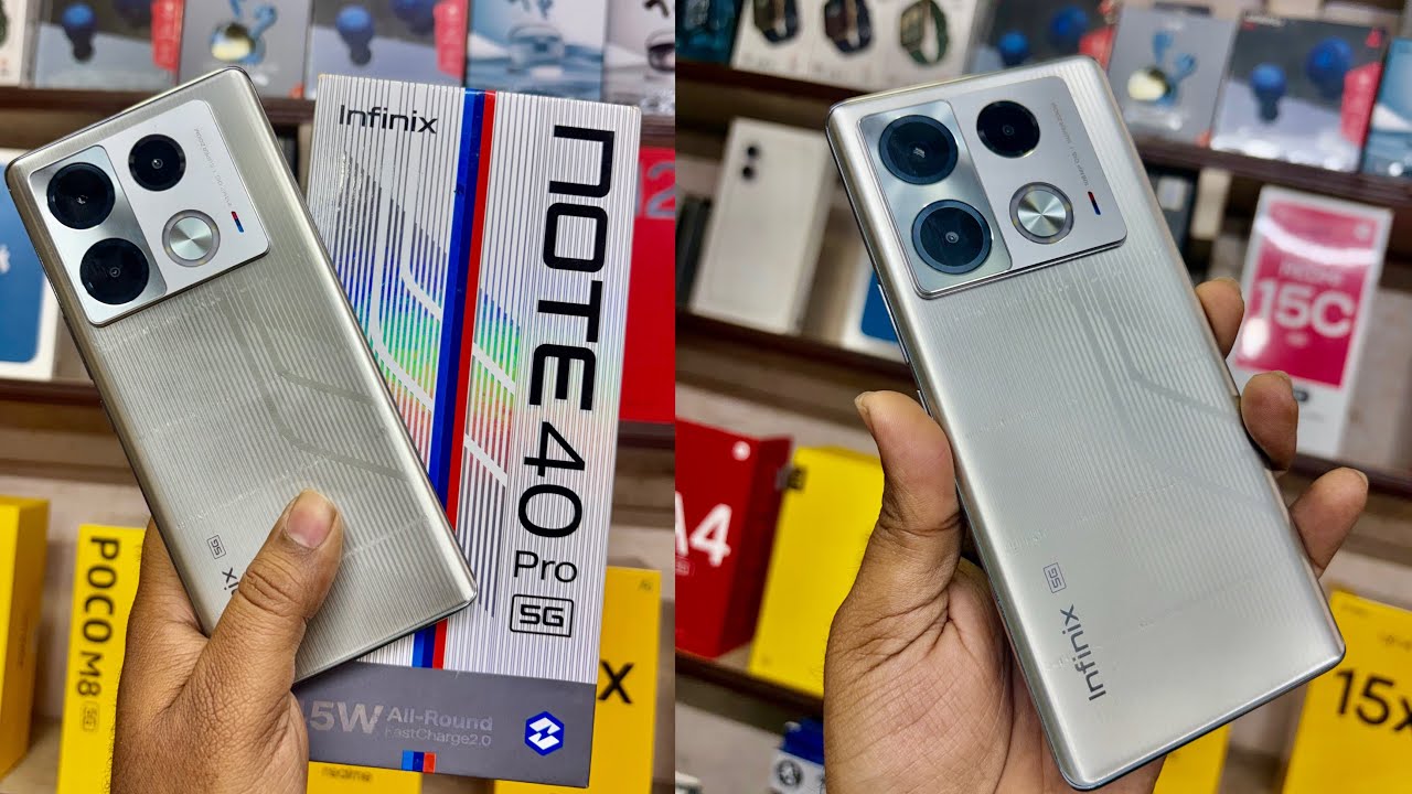 INFINIX NOTE 40 PRO 5G BMW EDITION (8/256) 10 Month Old Full Brand New Condition 7687976993 Call/Wpp